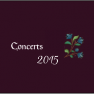 Concerts 2015